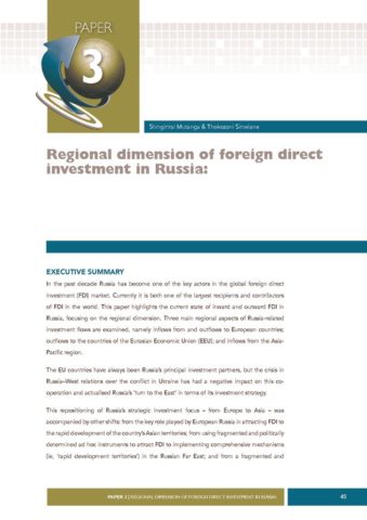 thumbnail of Regional-Dimensions-of-FDI-in-Russia